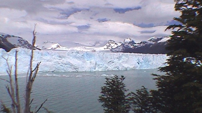 Imposante Front des Perito Moreno-Gletscher